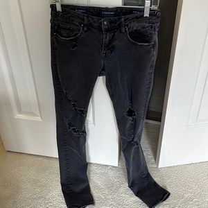 Black Vigoss ripped skinny jeans